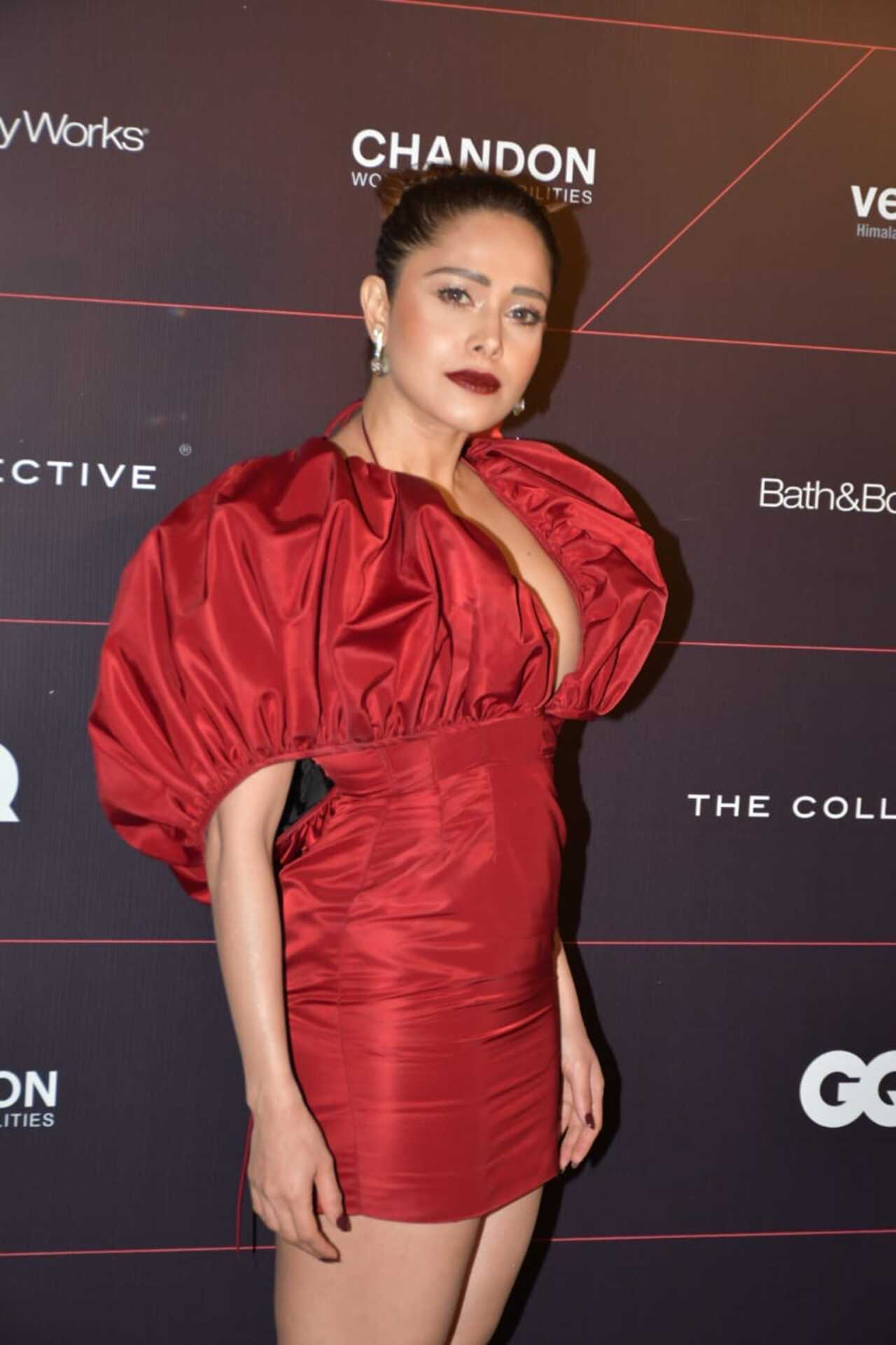Nushrratt Bharuccha looked red hot at the event